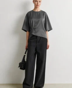 Alternative view of Opala Blouse - Asphalt