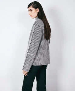 Alternative view of Seven Wmn Wool - Light Grey